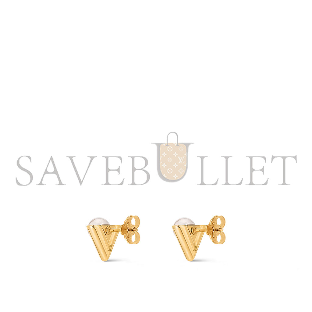 l**is V*t*n v for V*t*n pearl and metal earrings m02368